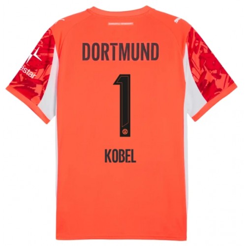 Golmanski Nogometni Dresovi Borussia Dortmund Kobel 1 2025-26 Crvena Golmanski Nogometni Dresovi Borussia Dortmund Kobel 1 2025-26 Crvena